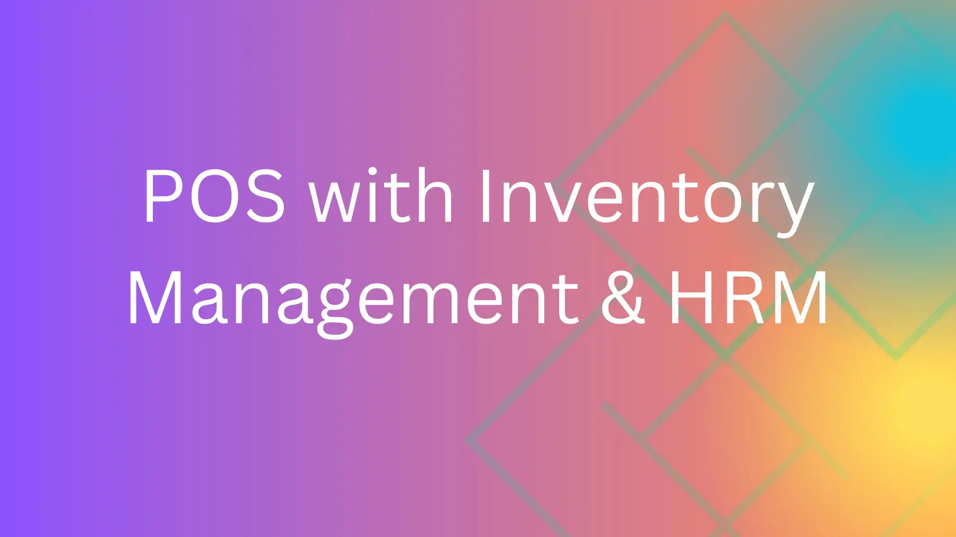 POS with Inventory Management & HRM