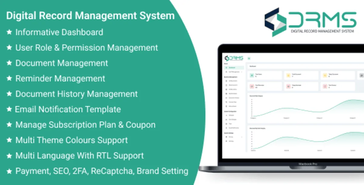 DRMS SaaS - Digital Record Management System